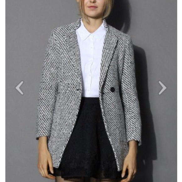 chicwish Jackets & Blazers - Tweed Coat